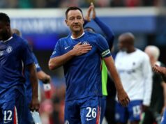 Postoj Chelsea k prevzatiu Johna Terryho ako ikony Blues jasne ukazuje úlohu John Terry po zápase Legends medzi Chelsea Legends a Liverpool Legends na Stamford Bridge.