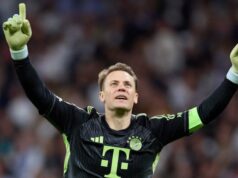 Postoj Manuela Neuera na majstrovstvách sveta vo futbale sa stal virálnym po majstrovskej triede UCL vs. Real Madrid Postoj Manuela Neuera na majstrovstvách sveta vo futbale sa stal virálnym po majstrovskej triede UCL vs. Real Madrid