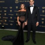 Talau a Sergis (na snímke na odovzdávaní cien Dally M Awards 2025) zablahoželali ich blízki