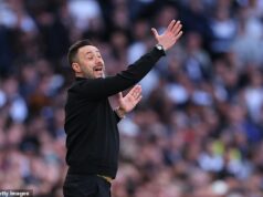 Prečo EXISTUJÚ dôvody, aby boli Spurs pozitívne: Taktické vylepšenia od Roberta De Zerbiho – a hviezdy, ktorá by mohla byť životne dôležitá pri zostupe, keď hráči reagujú na manažérov výkrik Spurs Roberta De Zerbiho možno neporazili Brighton, ale boli tu pozitívne signály