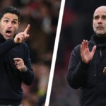 Mikel Arteta a Pep Guardiola