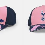 Bejzbalové šiltovky Tottenham Hotspur zdobené vzormi Peppa Pig