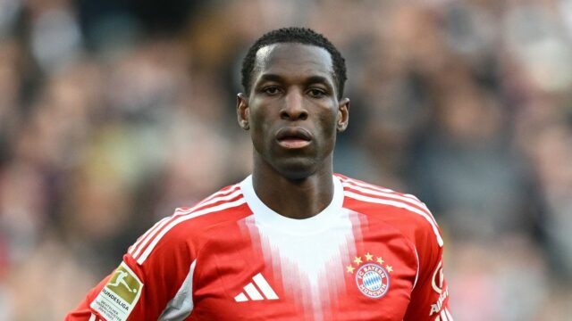 Nicolas Jackson počas zápasu Bayernu Mníchov