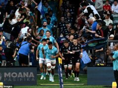 Prestupy PREM Rugby: | Daily Mail Online Moana Pasifika (vedená kapitánom Miracle Faiilagi) je ohrozená po tom, čo bola vyradená z budúcoročného Super Rugby