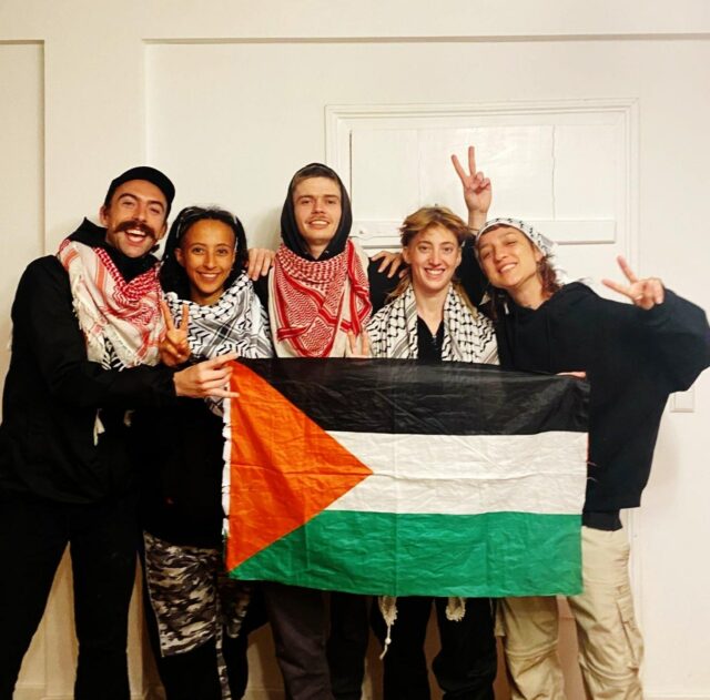 Propalestínska skupina obvinená z prepadnutia továrne Elbit čelí v Nemecku súdnemu procesu | Správy o protestoch
