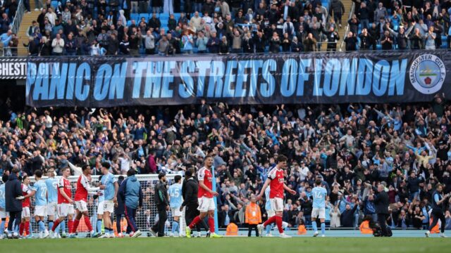 Man City porazil Arsenal a otvoril tak boj o titul