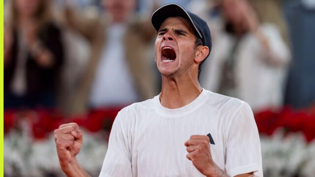 Rafael Jodar posiela správu o tom, že po víťazstve Joaa Fonseca je v rebríčku +8
