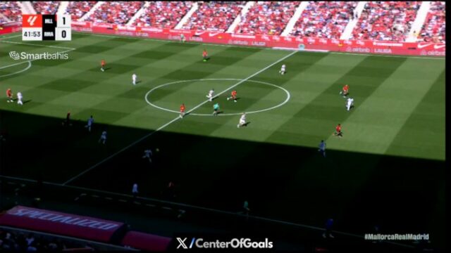 Real Madrid tesne pred polčasom zaostáva za Mallorcou Real Madrid tesne pred polčasom zaostáva za Mallorcou