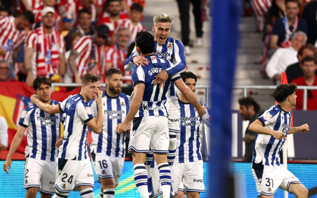 Real Sociedad získal titul v Copa del Rey, keď porazilo Atlético Madrid
