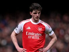 Rice, Saka, Timber – Správy o zranení Arsenalu a dátumy návratu pred zápasom v Sportingu Declan Rice