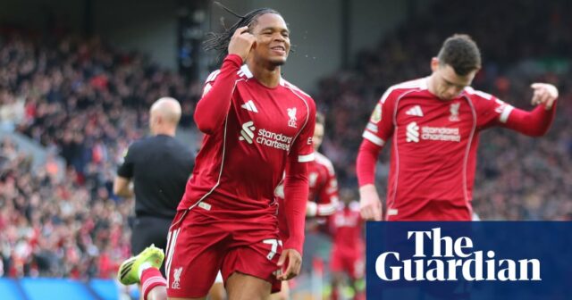 Rio Ngumoha podnietilo víťazstvo Liverpoolu nad márnotratným Fulhamom prvým gólom na Anfielde | Premier League
