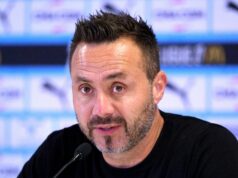 Robert De Zerbi vymenoval vysnívaný prvý prestup do Tottenhamu, keďže Arsenal dostal červenú Roberto De Zerbi, hlavný tréner Olympique de Marseille portrét po zápase Ligue 1 McDonald's medzi Olympique de Marseille a FC Lorient na Stade Velodrome 12. septembra 2025 v Marseille vo Francúzsku