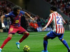 Robert Lewandowski vyňuchal víťaza v hre falošných deviatok medzi Barcelonou a Atleticom Madrid Robert Lewandowski vyňuchal víťaza v hre falošných deviatok medzi Barcelonou a Atleticom Madrid