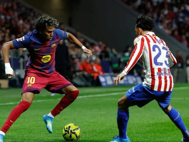 Robert Lewandowski vyňuchal víťaza v hre falošných deviatok medzi Barcelonou Robert Lewandowski vyňuchal víťaza v hre falošných deviatok medzi Barcelonou a Atleticom Madrid