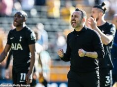 Roberto De Zerbi po prvom víťazstve Tottenhamu po 118 dňoch poslal vzdorný odkaz zostupujúcim súperom West Hamu – priznáva však obavy zo zranení Dominica Solankeho a Xaviho Simonsa Roberto De Zerbi trval na tom, že Tottenham môže zostať hore po tom, čo prelomil svoj dlhý zápas bez víťazstva