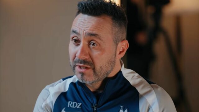 Nový hlavný tréner Tottenhamu Roberto De Zerbi sa ospravedlnil za akýkoľvek priestupok spôsobený jeho komentármi Masona Greenwooda