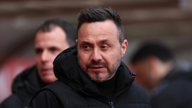 Roberto De Zerbi sa rozprúdi na večernom stretnutí s tímom Roberto De Zerbi, manažér Tottenhamu Hotspur