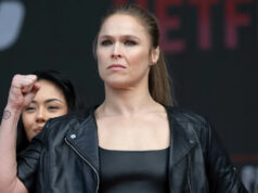 Ronda Rousey vybuchla na Kaylu Harrisonovú v brutálnej reakcii na šampióna UFC: ‚Kto sakra si?‘ 10. marca 2026; Inglewood, Kalifornia, Spojené štáty americké; Ronda Rousey pózuje počas tlačovej konferencie k nadchádzajúcemu zápasu MMA v perovej váhe v Intuit Dome. Povinný kredit: Kirby Lee-Imagn Images