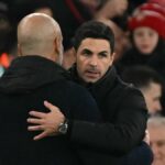 Mikel Arteta a Pep Guardiola
