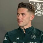 Tom Canton sa posadí na exkluzívny rozhovor s Gyokeresom