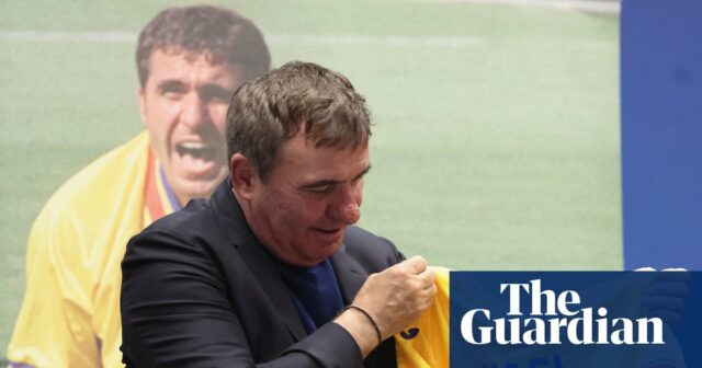 Rumunská legenda Gheorghe Hagi sa vracia ako manažér: „Naším cieľom je vyhrať každý zápas“ | Rumunsko

