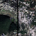 Satelitné snímky ukazujú rozsah izraelského ničenia miest na juhu Libanonu | Izrael útočí na Libanon