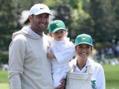 Scottie Scheffler privádza 12-dňového syna Remyho do súťaže Masters Par 3 Contest Scottie Scheffler privádza 12-dňového syna Remyho do súťaže Masters Par 3 Contest