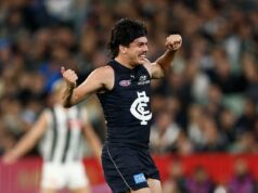 Šéf Carltonu prerušil mlčanie o nevyspytateľnom správaní Elijaha Hollandsa na ihrisku a hovorí: „Nič som nepočul“ Hviezda Carltonu Elijah Hollands mal noc, na ktorú zabudol, keď Collingwood vo štvrtok porazil Blues