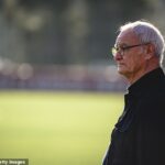 Očakáva sa, že Claudio Ranieri opustí svoju úlohu hlavného poradcu v Serie A side Roma