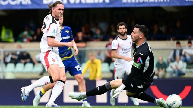 Serie-A 2025-26: Rabiotov zásah pomohol AC Miláno poraziť Veronu 1:0, posunul sa na druhé miesto v tabuľke
