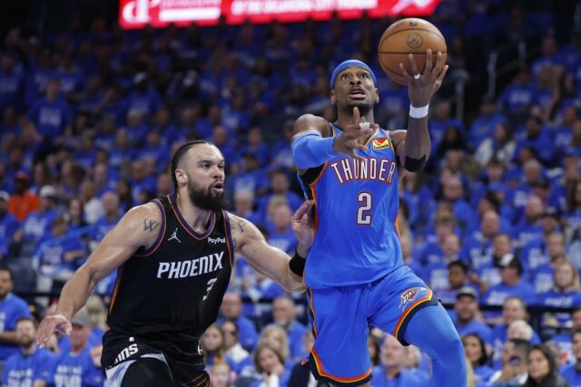NBA: Playoffs-Phoenix Suns v Oklahoma City Thunder