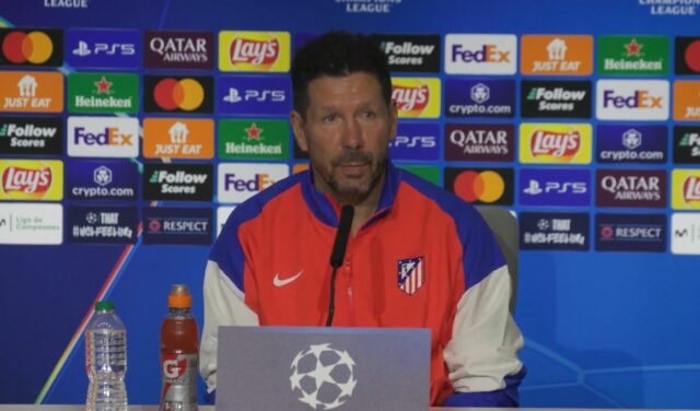 Simeone udržuje neistotu nad Janom Oblakom pred Barcelonou Simeone udržuje neistotu nad Janom Oblakom pred Barcelonou