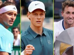 Sinner v silnej hornej polovici ako Shelton, Fils, Draper, Musetti v rovnakej štvrtine Sinner v silnej hornej polovici ako Shelton, Fils, Draper, Musetti v rovnakej štvrtine