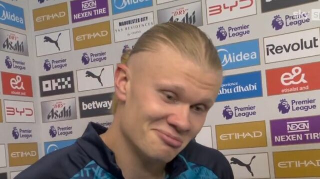 Erling Haaland v rozhovore