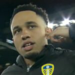 Zdá sa, že víťaz zápasu Leeds United Noah Okafor prisahal, keď kamery Sky Sports zachytili jeho oslavu na plný úväzok.