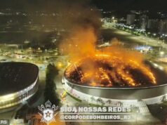 Šokujúce zábery odhaľujú veľké škody na ikonickom športovisku po TRETOM veľkom požiari Na záberoch z dronu bolo vidieť, ako v stredu horí olympijský velodróm v Riu