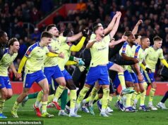 Southampton 2-1 Arsenal: Saints nasmerovali ducha z roku 1976, aby ohromili Gunners, keď tím Mikela Artetu utrpel ďalšiu ranu svojej sezóny pri poslednej prehre v pohári, píše OLIVER HOLT Southampton 2-1 Arsenal: Saints nasmerovali ducha z roku 1976, aby ohromili Gunners, keď tím Mikela Artetu utrpel ďalšiu ranu svojej sezóny pri poslednej prehre v pohári, píše OLIVER HOLT