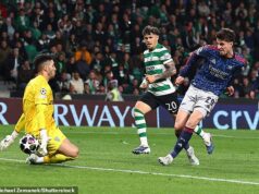 Sporting Lisabon 0:1 Arsenal: Kai Havertz ukoristil dramatického neskorého víťaza pre odvážnych Gunners, aby utíšil nervozitu zo striebra a zastavil hnilobu Kai Havertz strelil neskorého víťaza Arsenalu, aby prekonal tesný súboj so Sportingom Lisabon