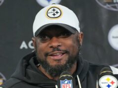 Správa: Mike Tomlin sa pripojí k predzápasovej show NBC „Sunday Night Football“. Správa: Mike Tomlin sa pripojí k predzápasovej show NBC „Sunday Night Football“.