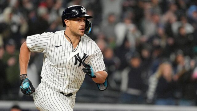 Správy MLB: Yankees Giancarlo Stanton ukradol prvého basemana od roku Správy MLB: Yankees Giancarlo Stanton ukradol prvého basemana od roku 2020
