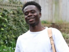 Správy o zranení Arsenalu: Časová os návratu Bukayo Saka a aktualizácia Mikela Merina Bukayo Saka