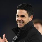 Tréner Arsenalu Mikel Arteta