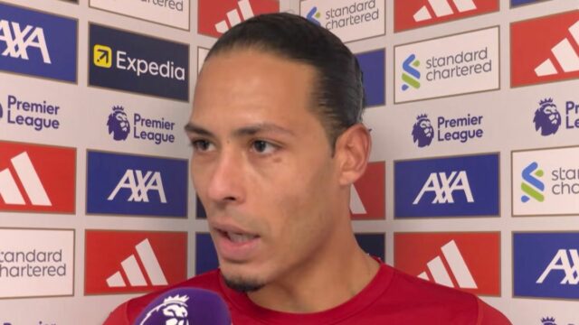 Kapitán Liverpoolu Virgil van Dijk dal jasne najavo svoje pocity