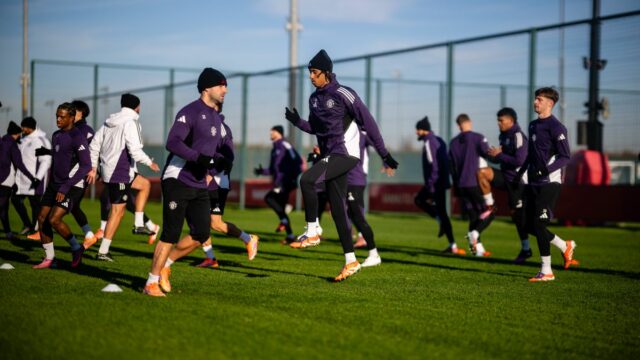 Tréning Manchestru United