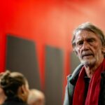 Sir Jim Ratcliffe v zápase Manchester United vs Leeds United