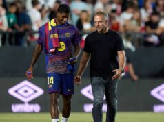 Správy z Man Utd: Marcus Rashford povedal, že „máme iné možnosti“, keď sa Angličan rozhoduje o prestupe Marcus Rashford z FC Barcelona komunikuje s hlavným trénerom Hansim Flickom pred zápasom LaLiga EA Sports medzi Rayo Vallecano de Madrid a FC Barcelona.