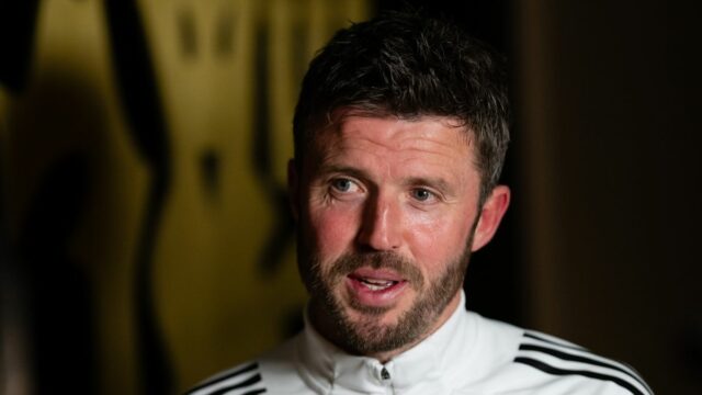 Manchester United Michaela Carricka sa budúci pondelok vracia do akcie proti Leedsu United