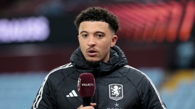 Jadon Sancho po zápase Aston Villa vs Lille
