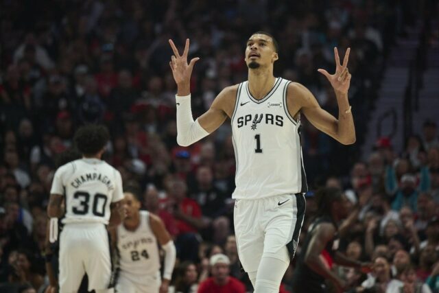 NBA: Play-off-San Antonio Spurs v Portland Trail Blazers