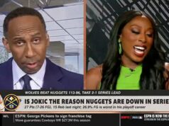 Stephen A. Smith odchádza zo spolumoderátora pohoršený po tom, čo hanlivo povedal, že ho „zapla“ kolegyňa v priamom televíznom prenose Stephen A. Smith nechal svojho spolumoderátora ESPN šokovaný, keď povedal kolegyni, že ho „vytočil“ jej francúzsky prízvuk.